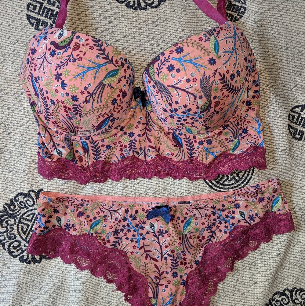 Floral Longline set from Adore Me